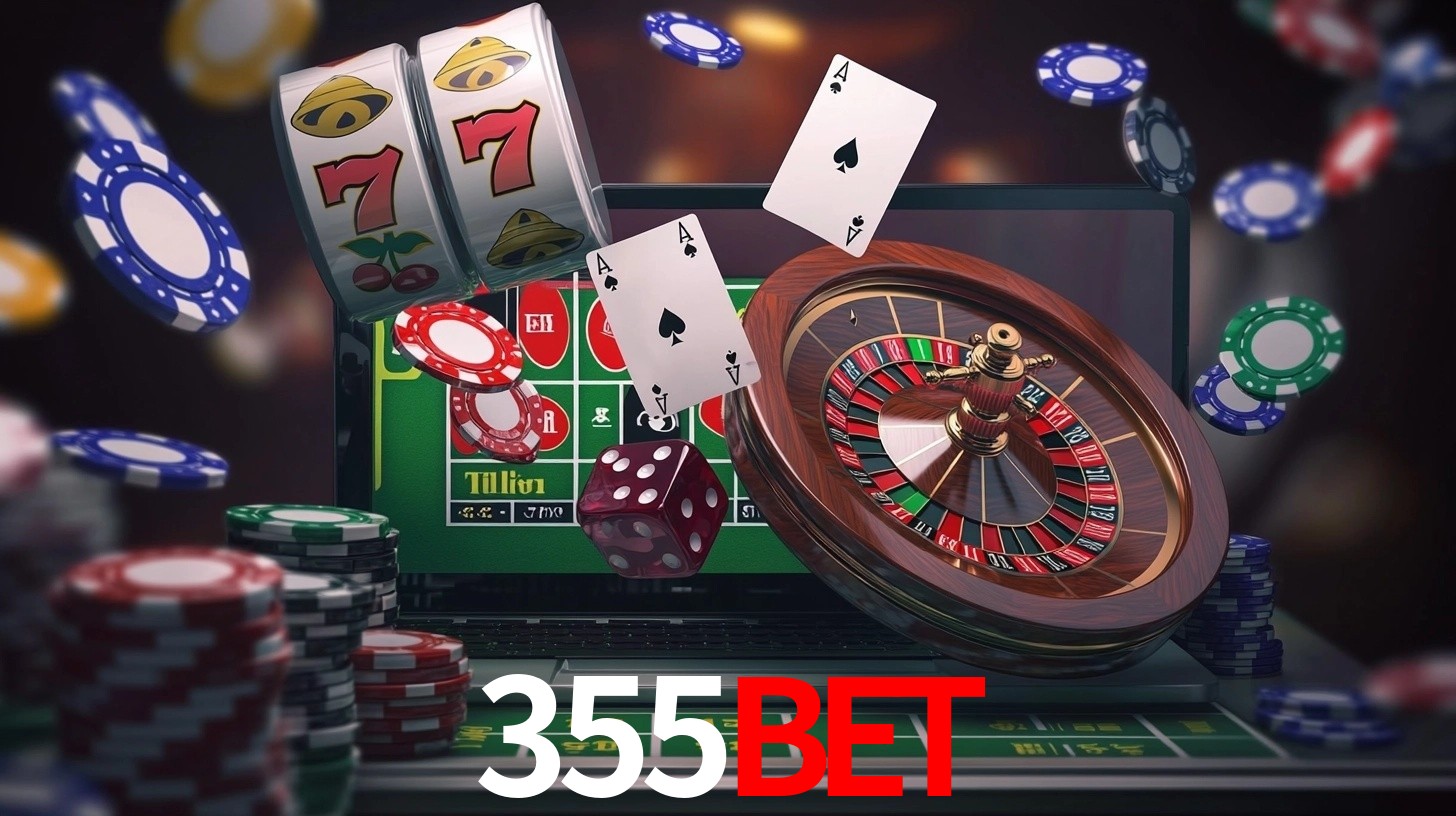 355bet Logo - Bônus com Rollover Justo